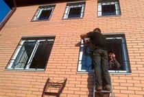 Монтаж решеток в Миассе